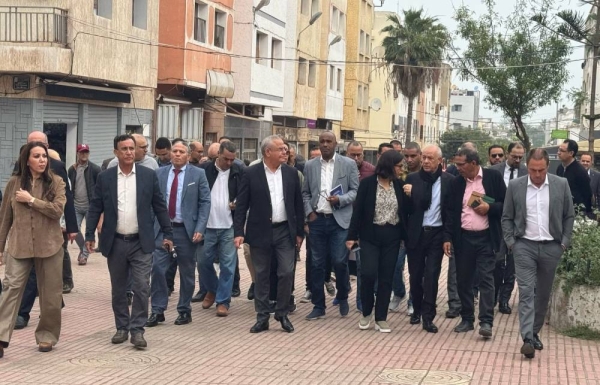 امهيدية في زيارة لشارع أفغانستان