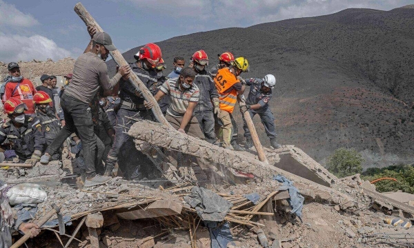 الهلال الأحمر وزلزال الحوز