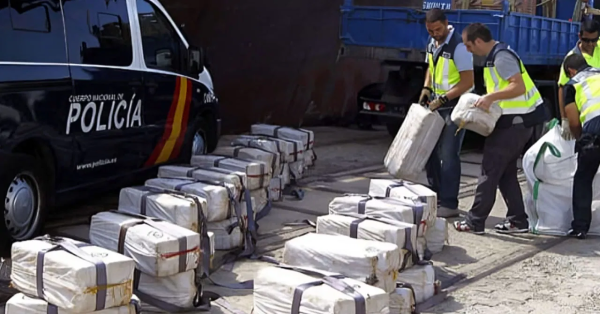 الأمن-الإسباني-والمغربي-يحبطان-عملية-تهريب-طنا-من-المخدرات-في-إسبانيا