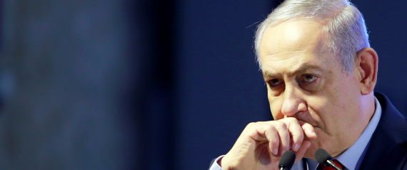 Israeli Prime Minister Benjamin Netanyahu gestures as he speaks during an inauguration ceremony for a fortified emergency room at the Barzilai Medical Center in Ashkelon