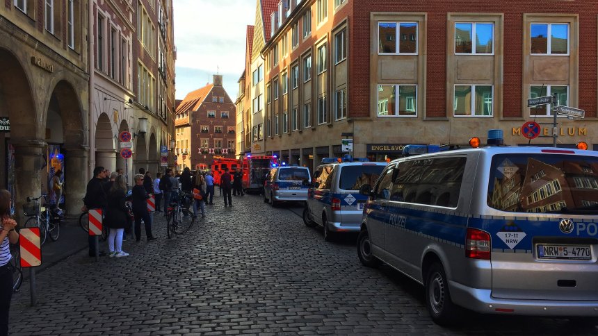 Zwischenfall in Münster