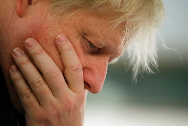 Britain's Foreign Secretary Johnson attends the Human Rights Council at the United Nations in Geneva