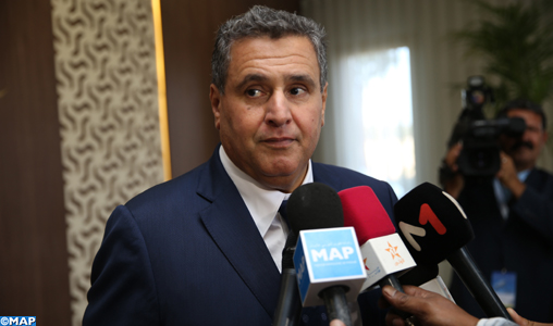 Lever de rideau sur la 11ème édition du salon du cheval : M. Aziz Akhannouch donne une déclaration à la presse _SL