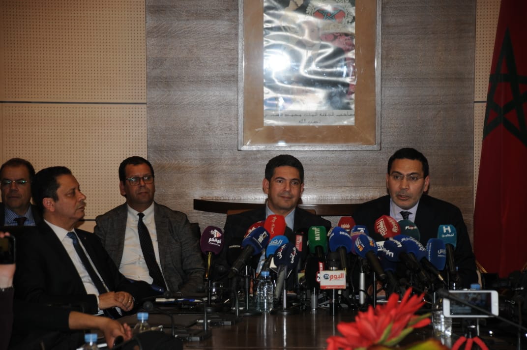 الندوة الصحافية لأمزازي والخلفي