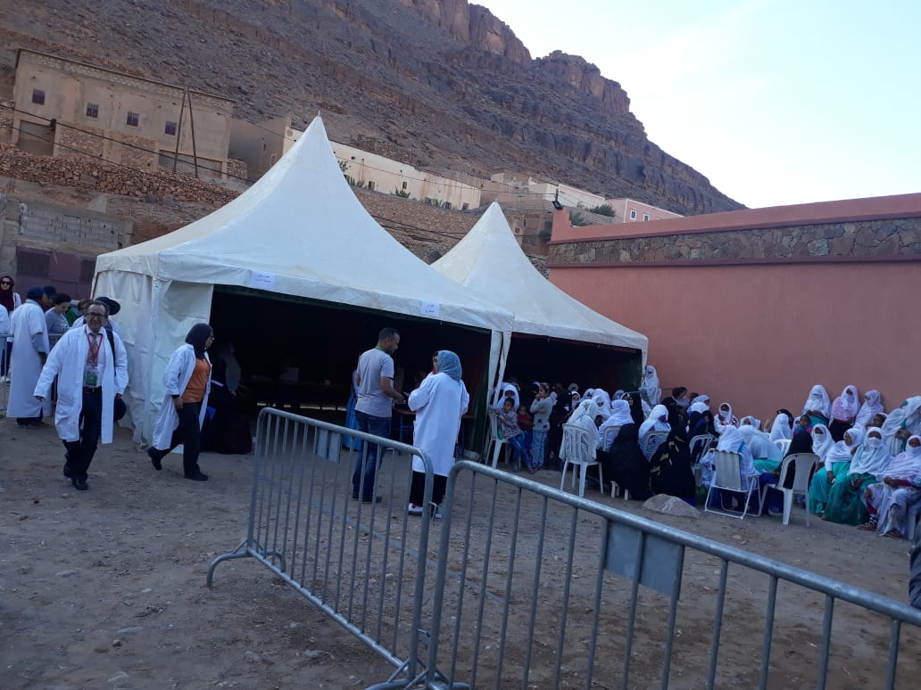 استعدادات مكثفة واكبت الحملة الطبية