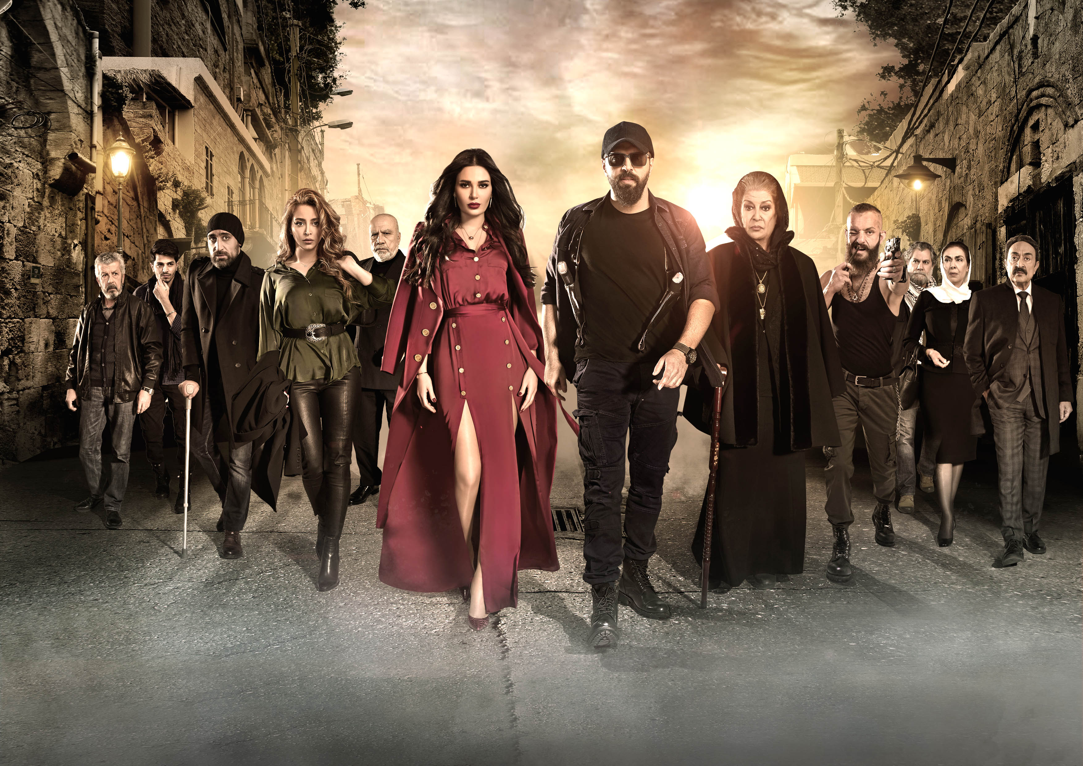 MBC4 RAMADAN 2019 - AL HAYBA- GROUP PHOTO