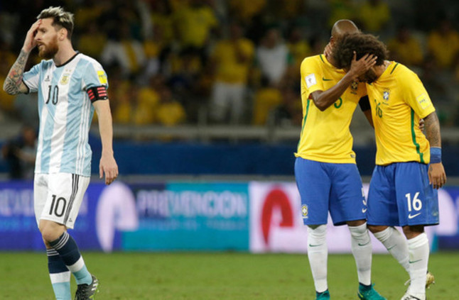 Football Soccer - Brazil v Argentina - World Cup 2018 Qualifiers