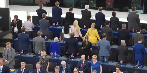 Parlement-europeen-les-Britanniques-du-Brexit-Party-tournent-le-dos-lors-de-l-hymne-europeen