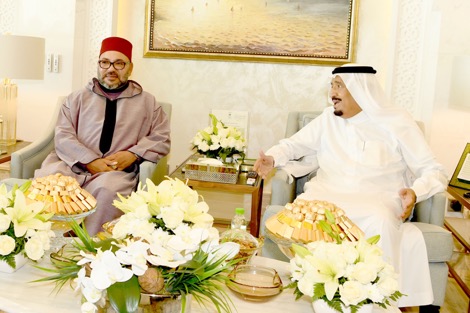 SM le Roi rend une visite d'amiti√© au Serviteur des Lieux saints