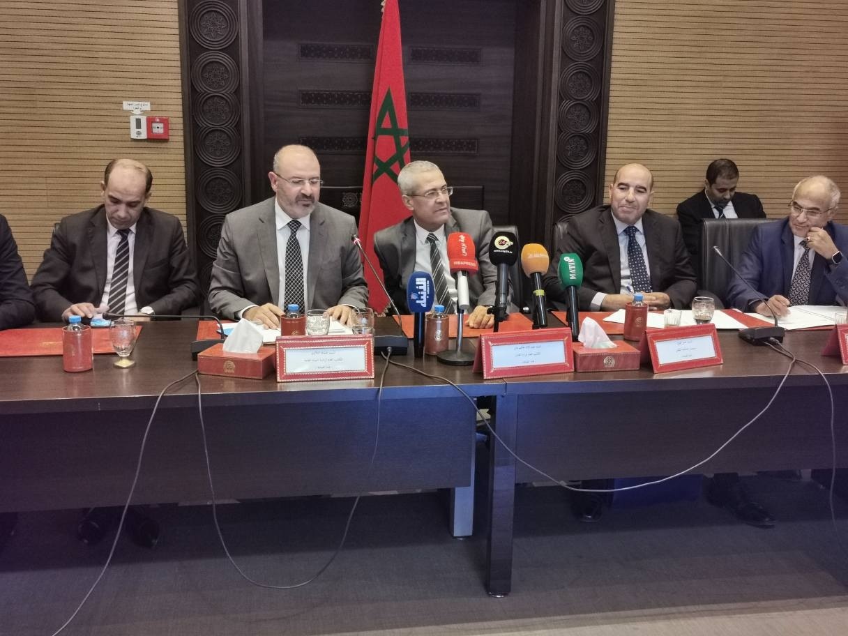 الكاتب العام لوزارة العدل يترأس اللقاء التواصلي