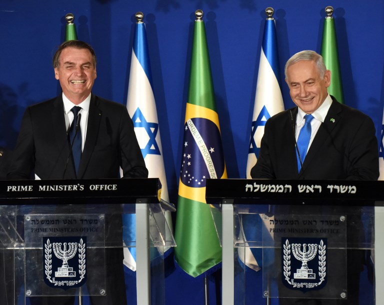 ISRAEL-BRAZIL-DIPLOMACY