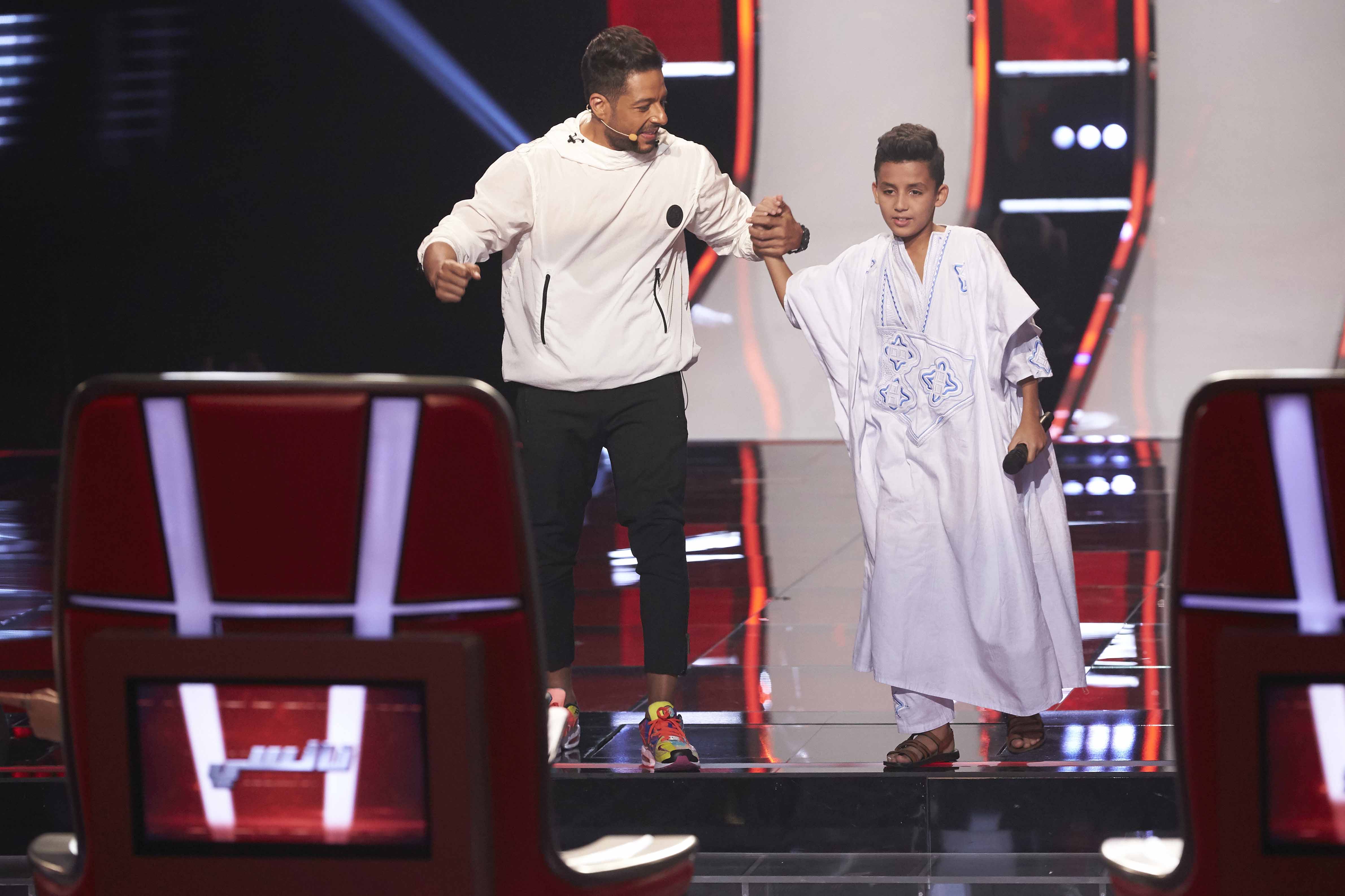 MBC5- the Voice Kids S3- Blind 2- Mohamad Hamaki's team- Adam Ben Lmkadem (2)(2)