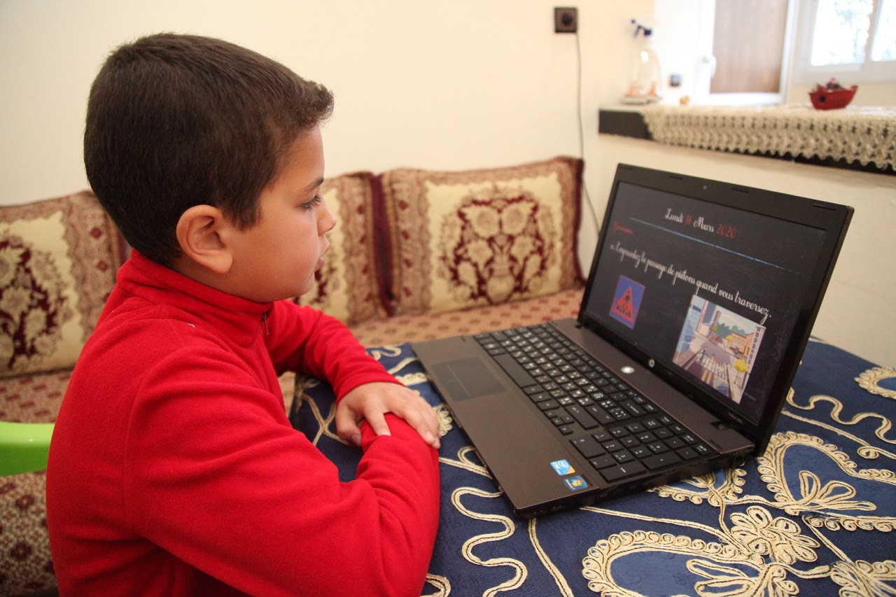 Covid-19 : Enseignement à distance à sefrou