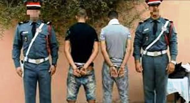 من عملية توقيف متهمين (أرشيف)