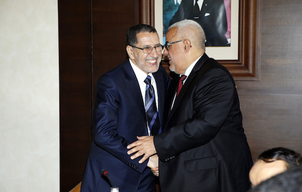 Passation des pouvoirs entre M. Benkirane et M. El Othmani