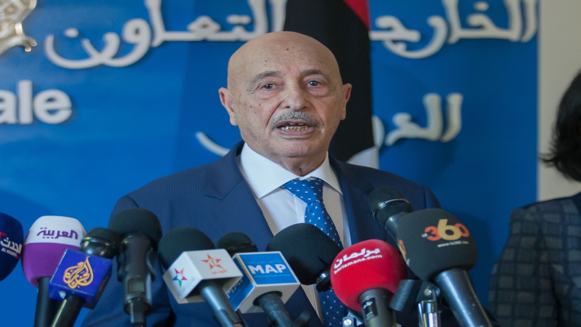 Aguila Saleh Issa in Morocco