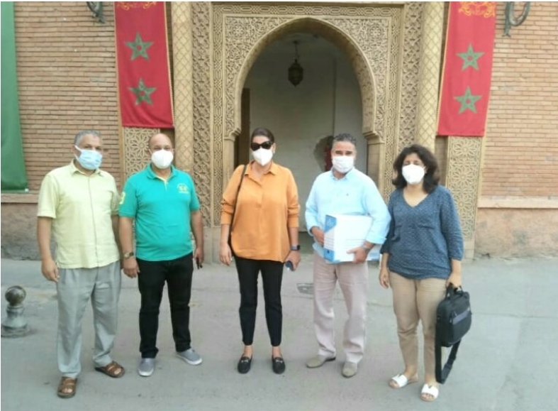 المنصوري تودع ملف ترشيحها